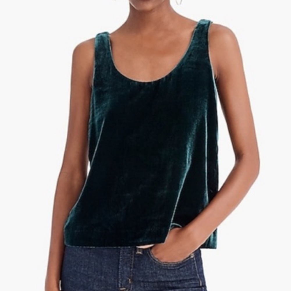 J. Crew | Velvet Tank